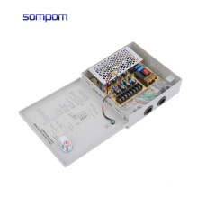 SOMPOM 12V 3A 4CH ac to dcSwitching power supply for cctv camera